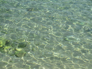 water in sea