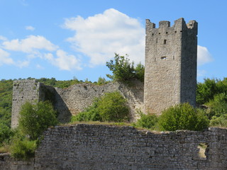 Ruins of Dvigrad croatia