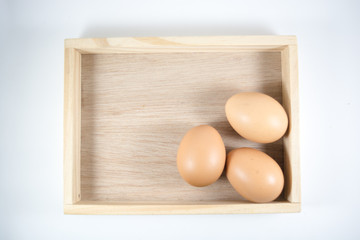 eggs in box