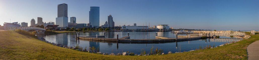 Fototapeta na wymiar The City of Milwaukee