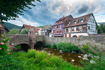 Wunderschönes Dörfchen Kaysersberg im Elsass