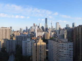 Fototapeta na wymiar Downtown Toronto City Skyline