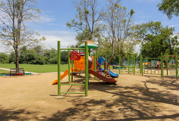 A playground designed for children