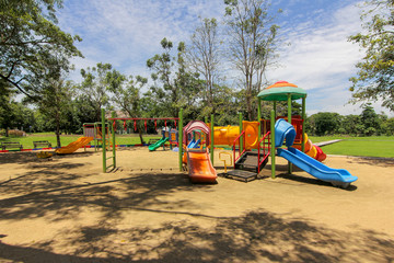 A playground designed for children