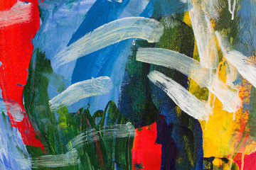 Detail of the Painting as a Background