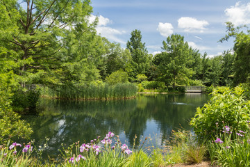 Obraz na płótnie Canvas Lewis Ginter Botanical Garden, Richmond, Virginia, USA