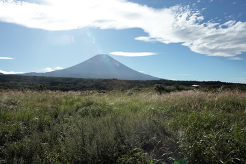 Mt.Fuji and Susuki Asagiri Plateau