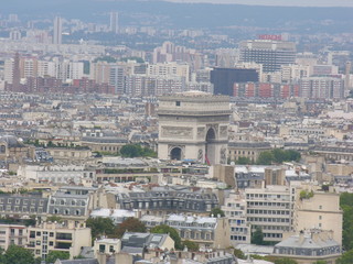 Fototapeta premium from Eiffel tower