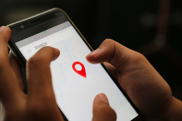 sharing smart location on a smart phone
