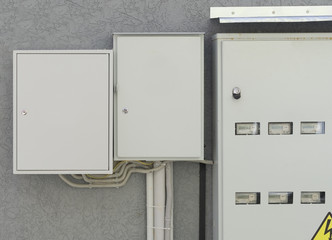 electric shield with electric meters