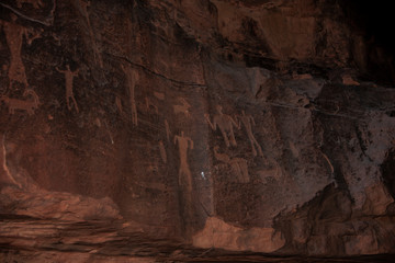 View of Wadi Rum in Jordan