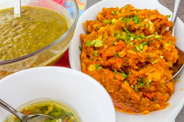 Rougail la morue, spécialité culinaire réunionnaise 