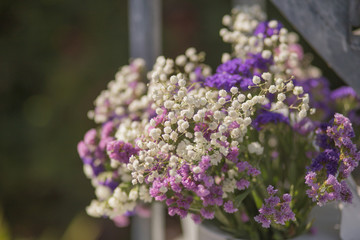 Obraz premium bouquet of autumn flowers in a vase