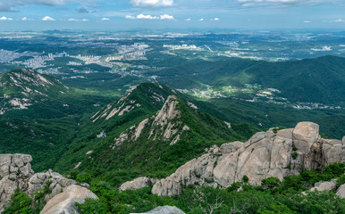 Bukhansan national park, Seoul, South Korea