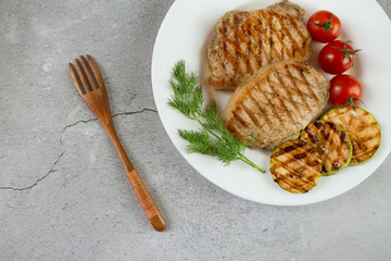  Steak for grilled vegetables
