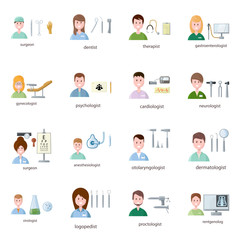 Isolated object of hospital and healthcare logo. Collection of hospital and health vector icon for stock.