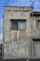 Naklejka premium 日本の岡山県笠岡市で見つけた古くて美しい建物