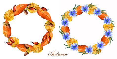 Autumn wreath
