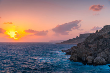 Sunset seascape