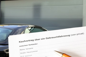 Kaufvertrag Auto