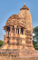 Chaturbhuj temple in Khajuraho, India 