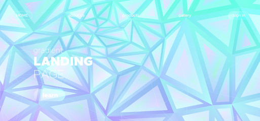 Digital Triangles Wallpaper. Abstract Polygon 