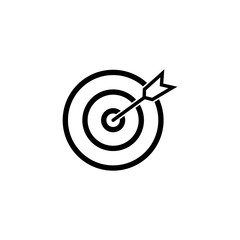 Target Icon vector. Mail Icon Symbols vector. symbol for web site Computer and mobile vector.