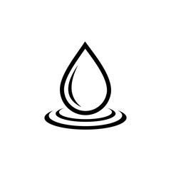 Water icon vector. Water symbol