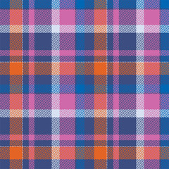 Tartan scotland seamless plaid pattern vector. Retro background fabric. Vintage check color square geometric texture.