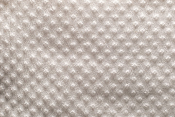tissue texture on white background