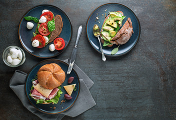 Breakfast sandwiches