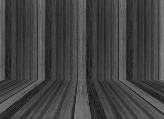 empty room with wooden floor