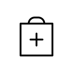 Obraz premium medical kit icon