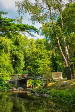 Ujazdow Park in Warsaw