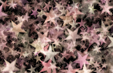 many colored stars
