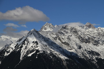 Berggipfel in Schenna Südtirol 