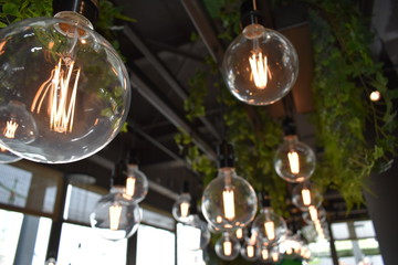 old street lamp on the wall