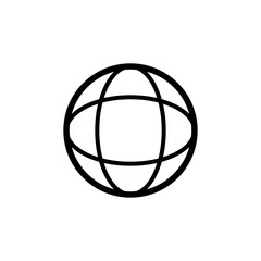 globe icon trendy
