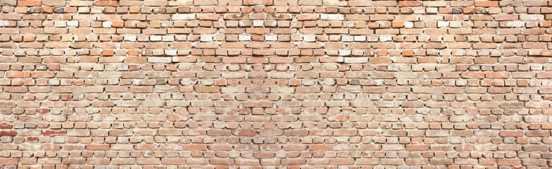 banner texture Background of old vintage brick wall. 