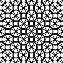 Obraz premium Design seamless monochrome grating pattern