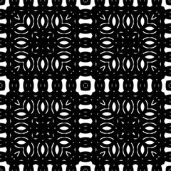 Design seamless monochrome tiled pattern