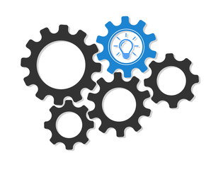 The gears of machines that continuously work, driving the organization's ideas.