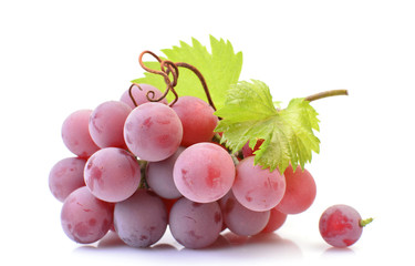 Red grape isolated on white © valeriy555
