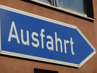 Ausfahrt