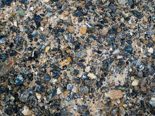 Deposit of coal and other natural resources. Soil with many stones