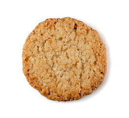 Thin Oatmeal Cookies, Healthy Cereal Crackers with Chocolate
