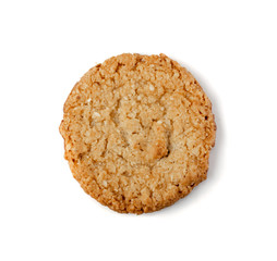 Thin Oatmeal Cookies, Healthy Cereal Crackers with Chocolate