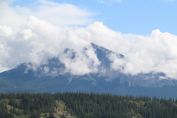 Clouds Over The Peak, Nordegg, Alberta