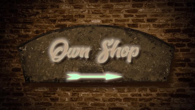 Sign 409 - Own Shop