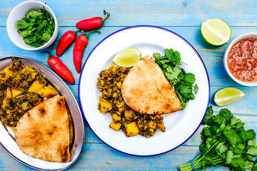 Traditional Authentic Indian Vegetarian Curry
